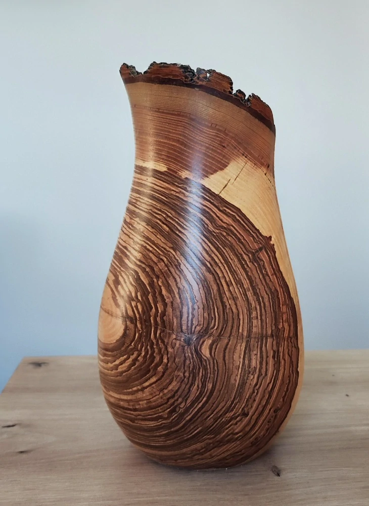 Dřevěná váza "Lidka"