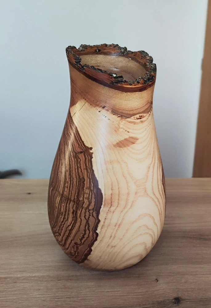 Dřevěná váza "Lidka"